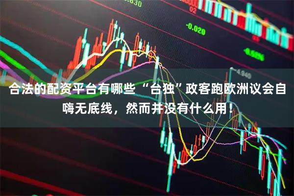 合法的配资平台有哪些 “台独”政客跑欧洲议会自嗨无底线，然而并没有什么用！